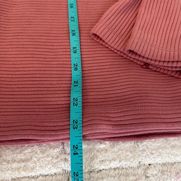 A New Day Womens Mauve Long Sleeve Sweater Size M Athleisure Boxy Casual Capsule - Picture 9 of 11
